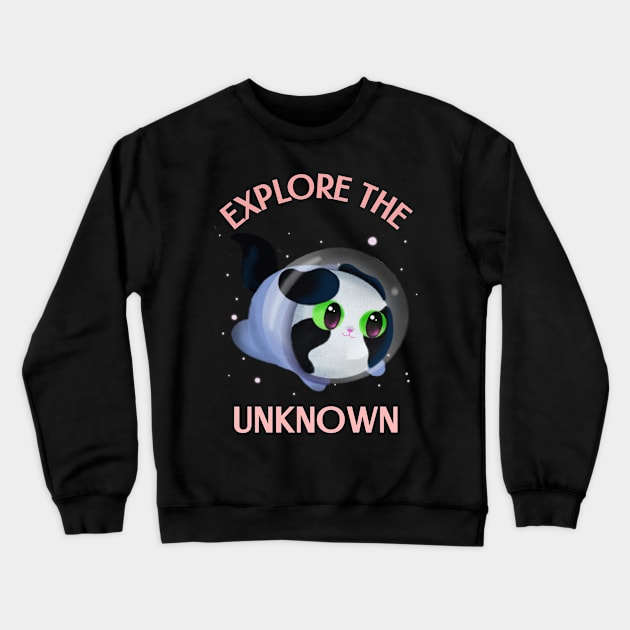 Explore the Unkown Crewneck Sweatshirt by Sanworld